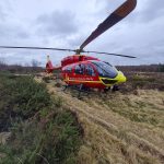 Midlands Air Ambulance H145 north of Birmingham Airport